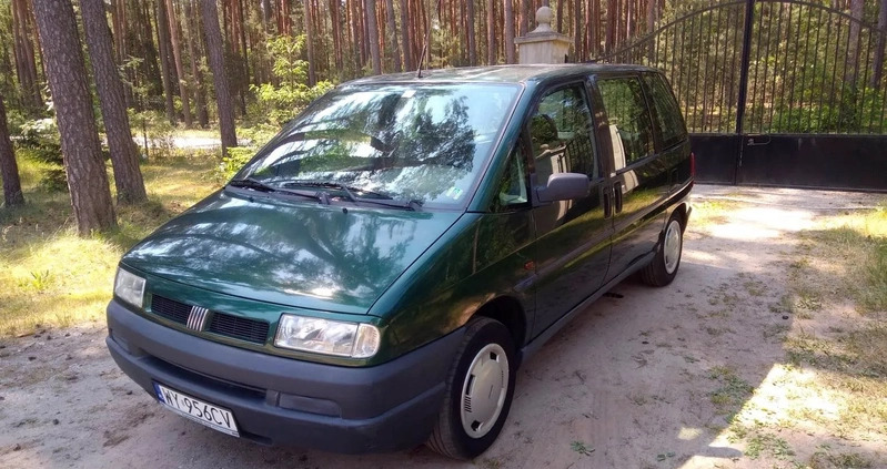 Fiat Ulysse cena 6300 przebieg: 287000, rok produkcji 1998 z Twardogóra małe 79